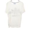 Adidas Originals Trefoil Logo Short Sleeve T-shirt L White Women Used
