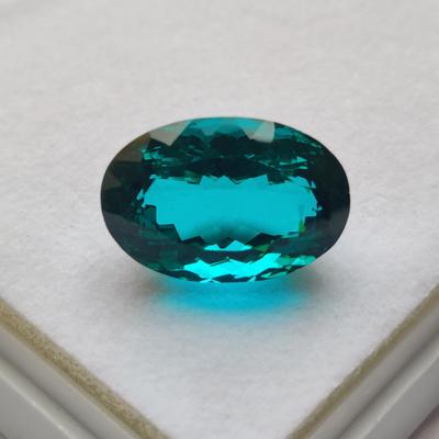 Natural Oval Cut Natural Glass Stone, Faceted Loose Stone, 36.45 Carat, 25x17x14 Size Stone.