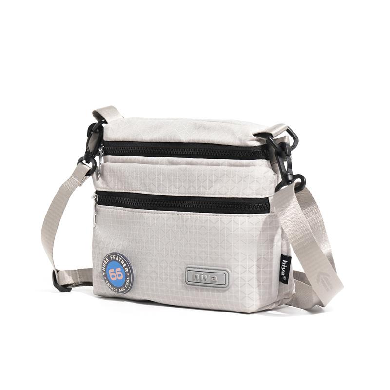Water-repellent Outdoor Crossbody Bag Lightweight Shoulder Bag Commuter Small Square Bag