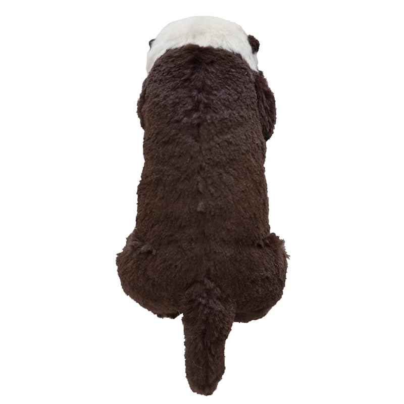 Sun Lemon Fluffy Sea Otter Plush Toy, Small, 11 x 26 x 15 cm, Animal, P-8542