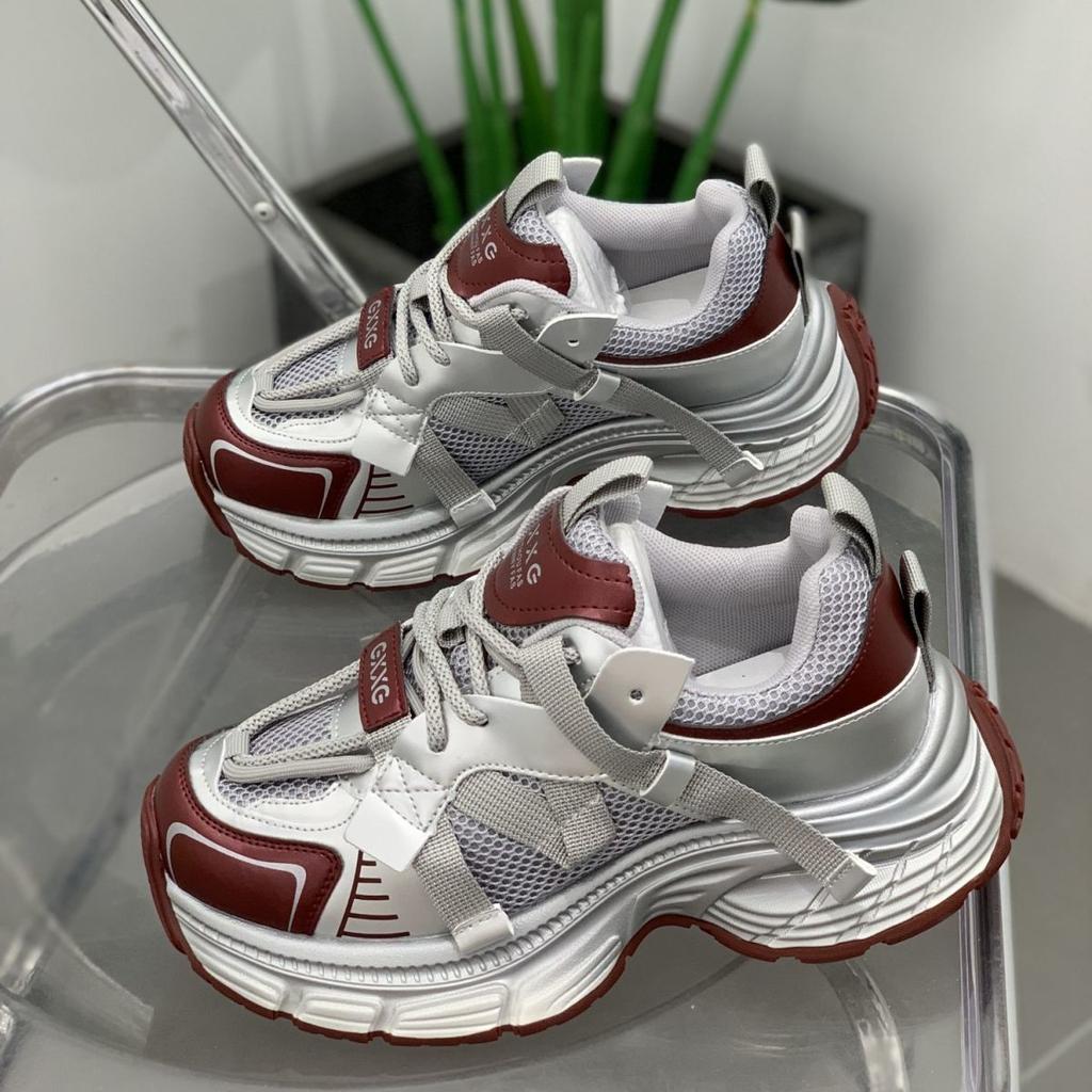 Thick-soled Lightweight and Breathable Mesh Dad Shoes Women's 2025 Summer Running Shoes Versatile and Thin Sports Shoes Casual Women's Shoes