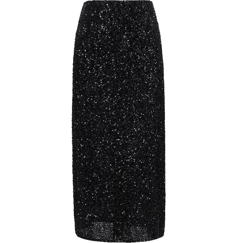 

Тільки облягаюча спідниця-олівець з паєтками з високою талією M