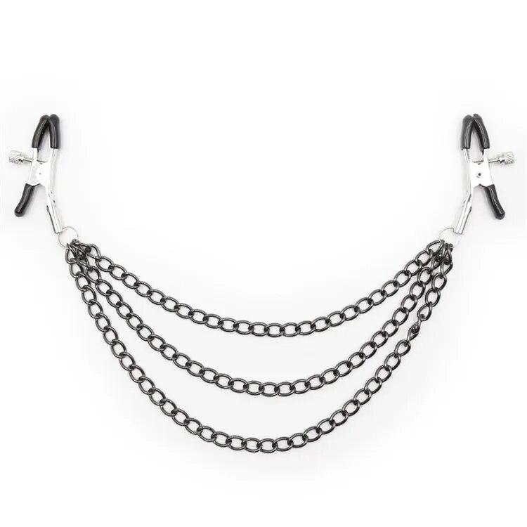 Продукты секса БДСМ Бондаж Зажим для сосков Стимулирование половых губ Массаж Зажим для половых губ Клитор Грудь Флирт Вагина Игры Секс-игрушки для пар