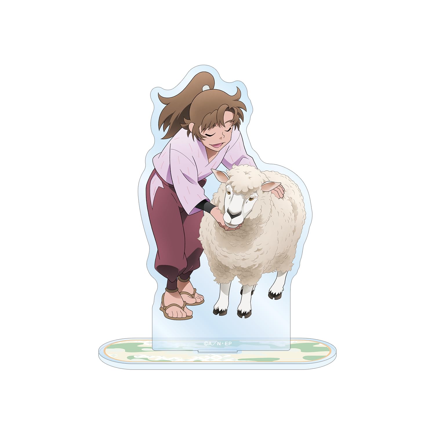 Nintama Rantaro Original Zenpouji Isaku Breeding Practice Big Acrylic Stand Illustration Everyone s Ver.
