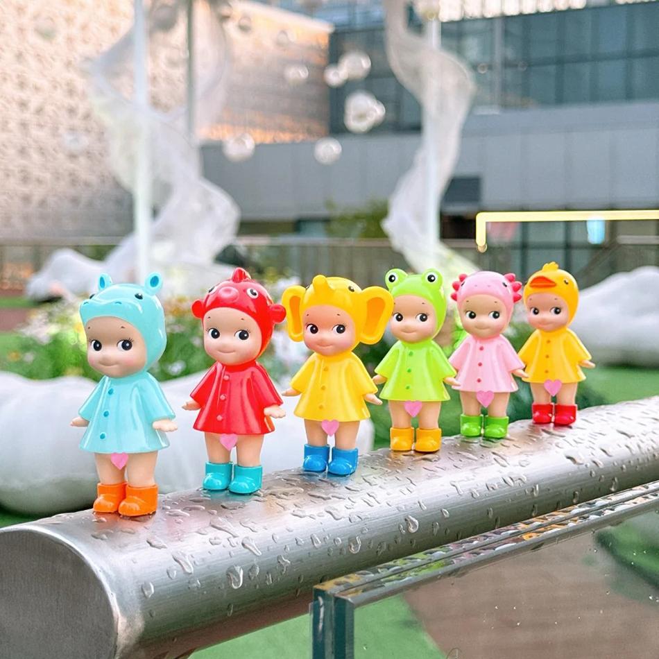 S Angle I Love Rainy Day Series Blind Box Cute Mini Figure Anime Character Doll Model Decoration Toy Children Gift Surprise Box