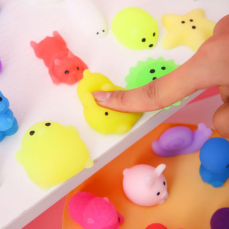 Adorable Animal Stress Relief Squeezy Balls - Fun Handheld Toys for Kids