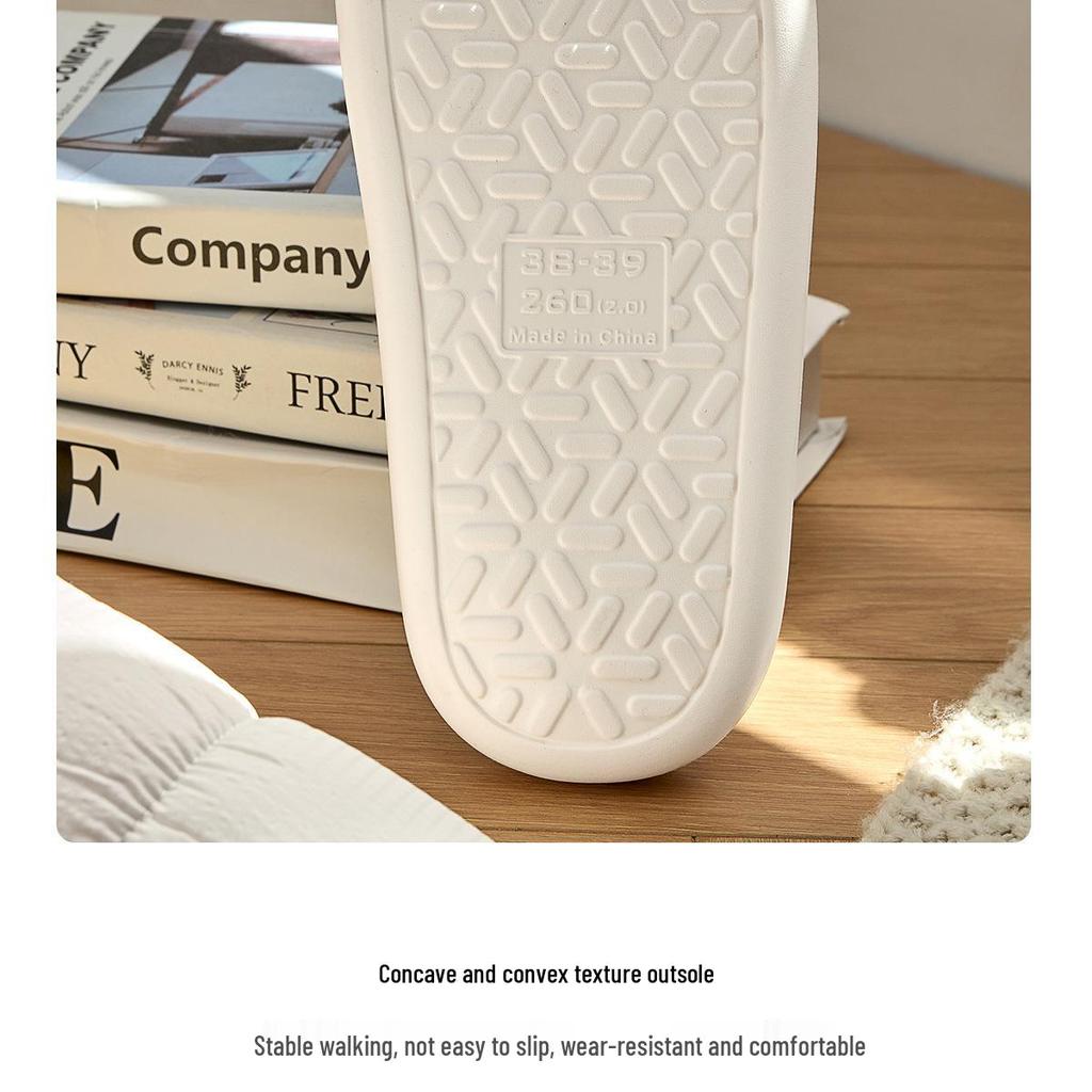 Women's and Men's Plush Cotton Slippers - Winter 2025 Indoor Warmth