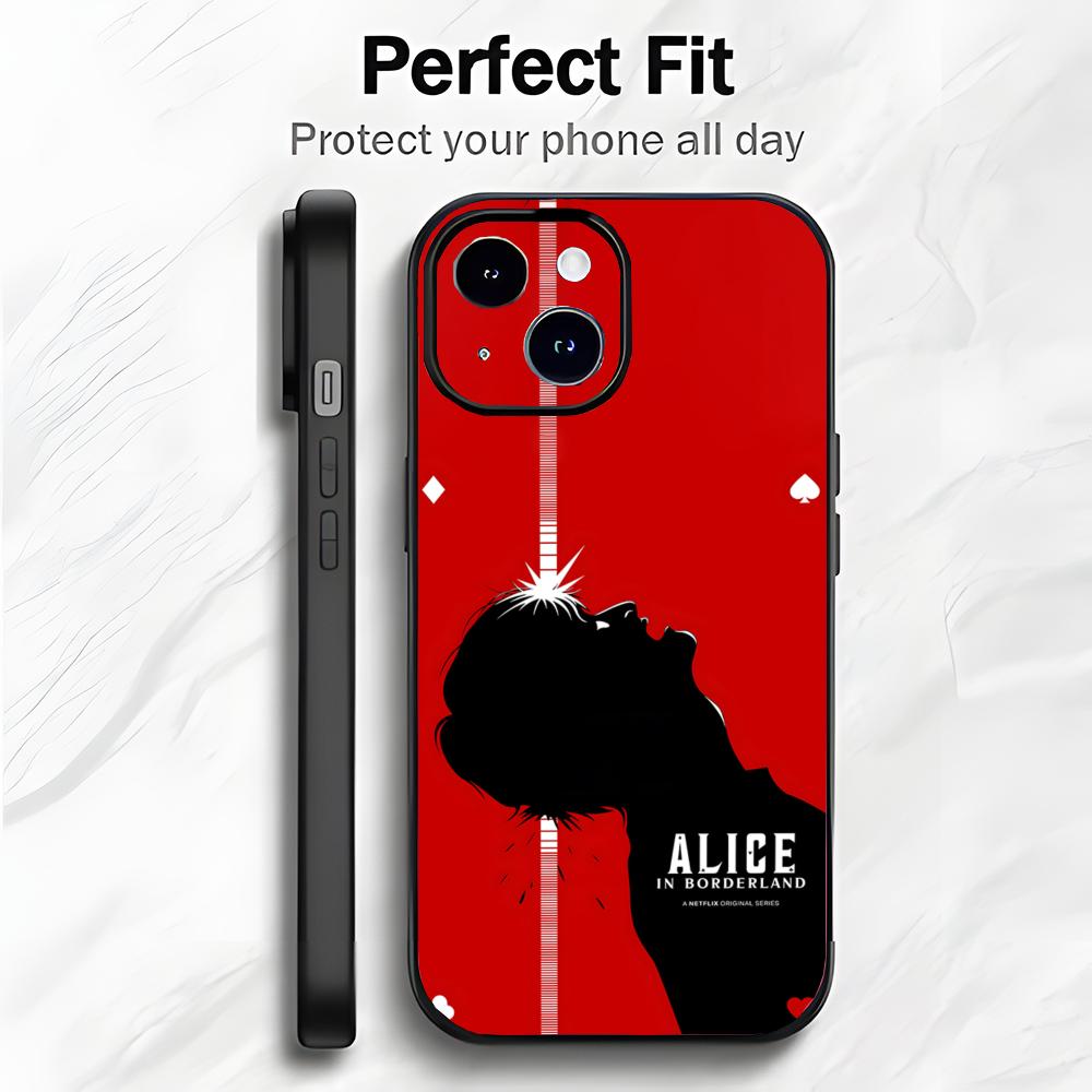 Suspense Thrilling Drama A-Alice In Borderland Phone Case Phone Case Soft Packaging Lightweight For iPhone17 16 15 14 13ProMax
