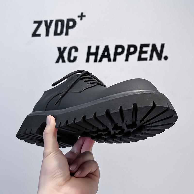 2024 Trendy British Style Derby Shoes - Fashionable Big Head Casual Shoes 32057-A