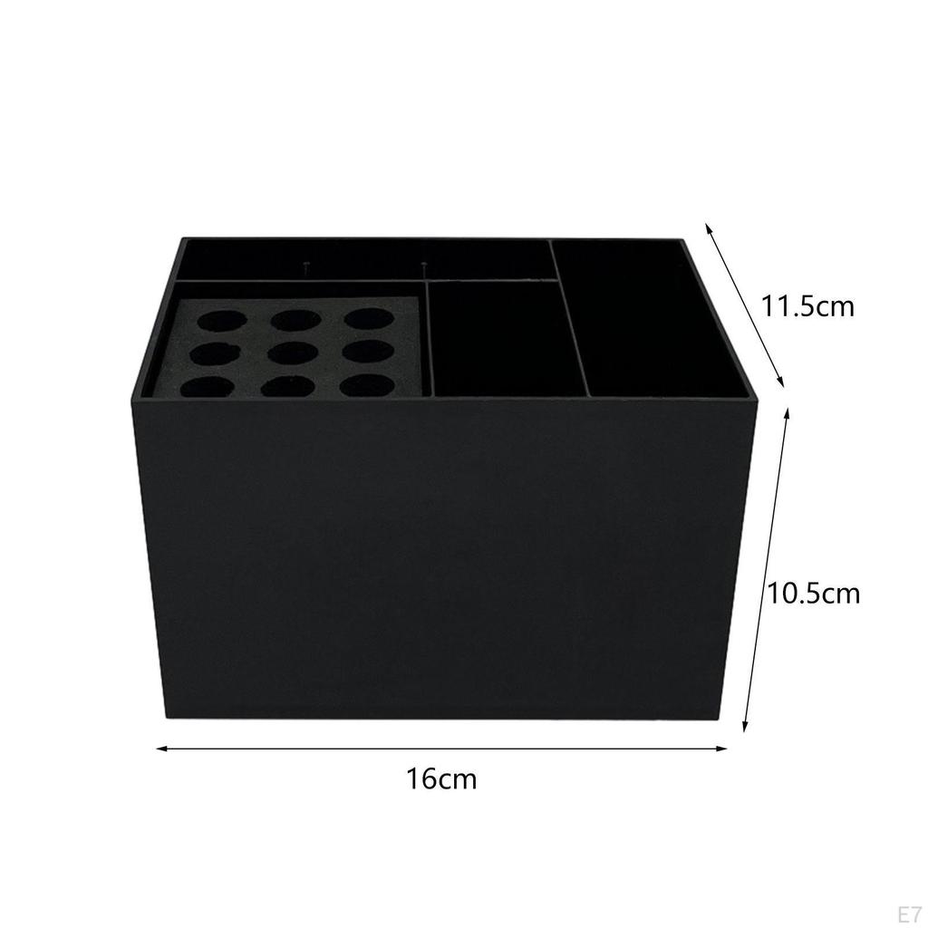 Barber Scissors Container Hairdressing Storage Box Cosmetic Stand Organizer Holder for