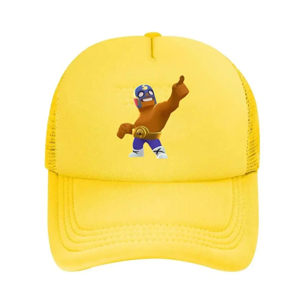 Lucha Libre Sports Wrestling Design Mesh Baseball Cap
