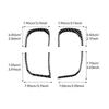 Car Steering Wheel Button Frame Trim Sticker Carbon Fiber For Renault Clio MK3 2006-2012 Wiper Switch Cover Interior Accessories