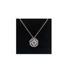 Collier - Plein - Trèfle à Quatre Feuilles - Diamant - Argenté - Femme