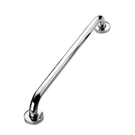 1 Set Shower Handrail Space Saving Strong Load-bearing Anti Slip Rustproof Good Grip Towel Rack Stainless Steel Handicap Elderly Senior