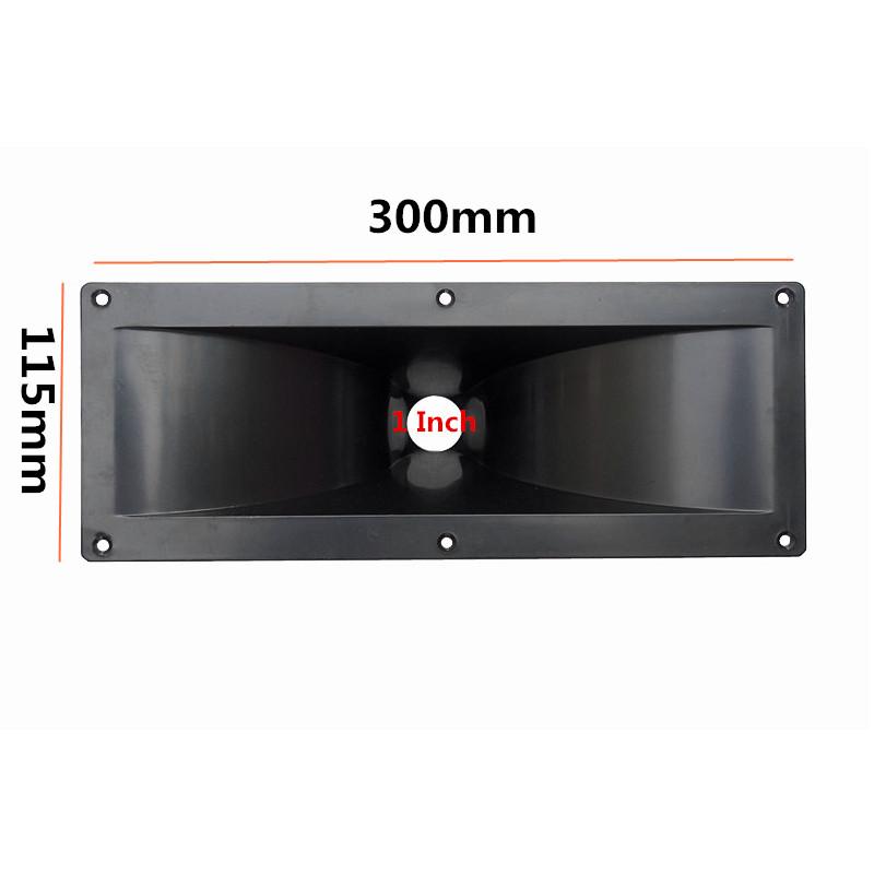 2PC DJ Tweeter Speaker Horn 300*115mm Plastic Car HiFi Piezo Treble For Mixer Professional Audio Home Theater Public Address
