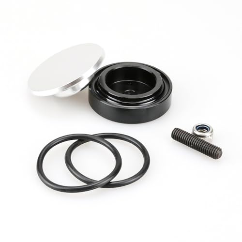 

Крышка стеклоочистителя Колпачок черный (черный) Универсальный колпачок болта заднего стеклоочистителя автомобиля, применимый комплект стеклоочистителя, алюминиевый сплав, Honda Civic RSX, блокирующая крышка для снятия, втулка