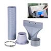 Furtun Flexibil de Ventilație Furtun de Evacuare Optimizarea Fluxului de Aer Construcție din Plastic Material Rezistent Utilizări Versatile Conductă de Evacuare Reglabilă