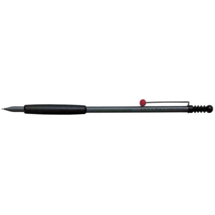 Portes-mines - TOMBOW - ZOOM 707 - Gris/Noir/Rouge - Mine 0,5mm - Clip en acier