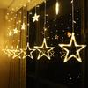 Garland decoration for room curtain for parties birthday chain background