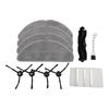 Daily Floor Mopping Robot Vacuum Parts Mop Cloth Pack Replacement Parts Side Brush Filter Mop Cloth Microfiber