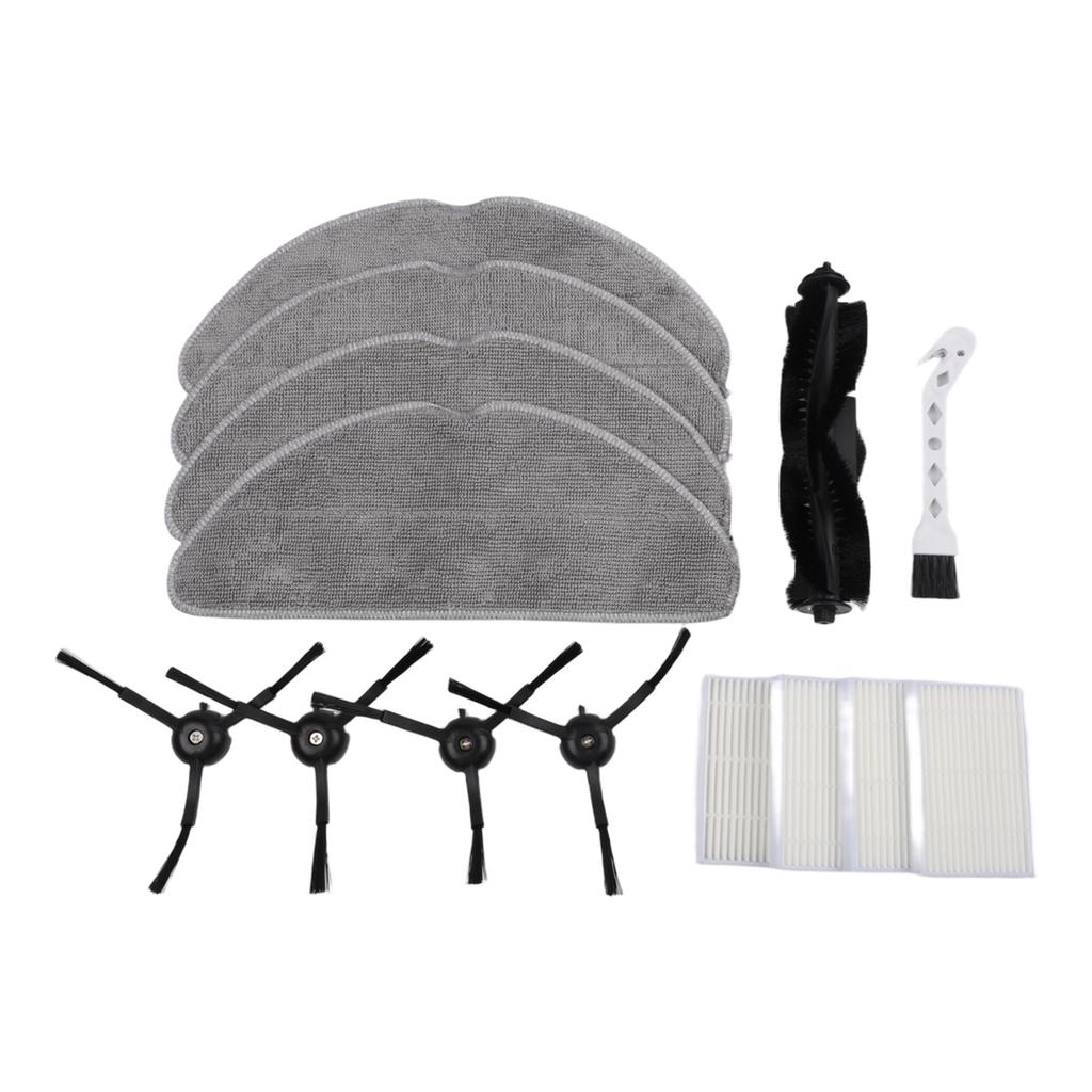 Daily Floor Mopping Robot Vacuum Parts Mop Cloth Pack Replacement Parts Side Brush Filter Mop Cloth Microfiber