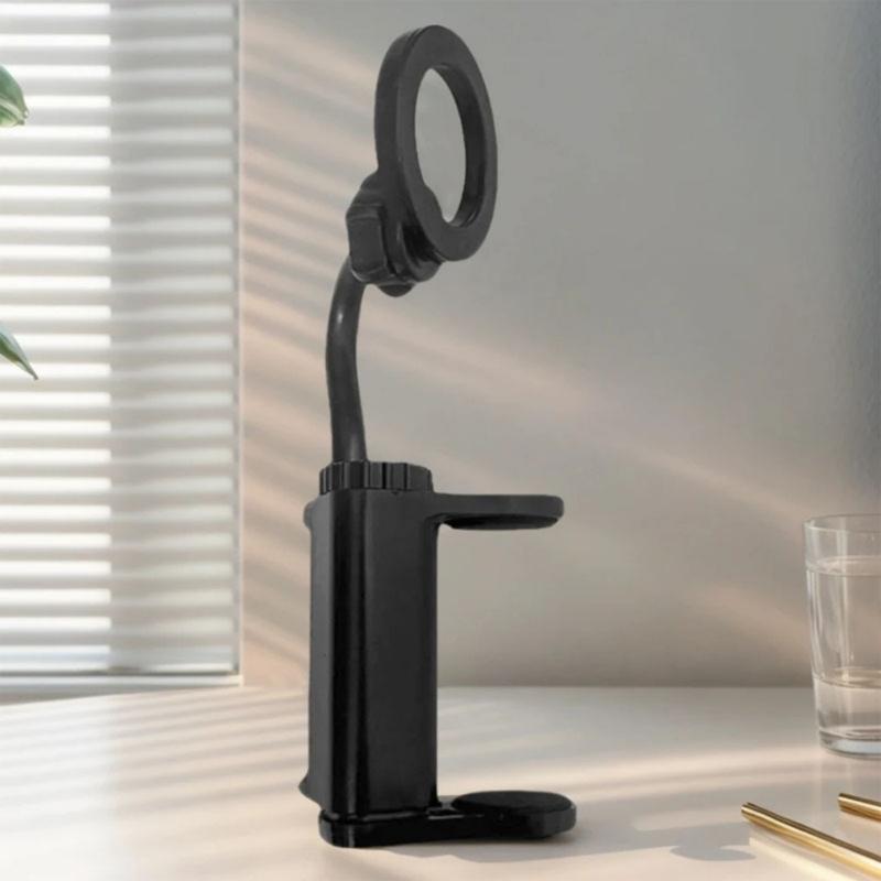 Verstellbarer magnetischer Gitarren-Handyhalter mit Klemme Starker magnetischer Musikinstrumenten-Handy-Ständer Rutschfest Einfach zu installieren
