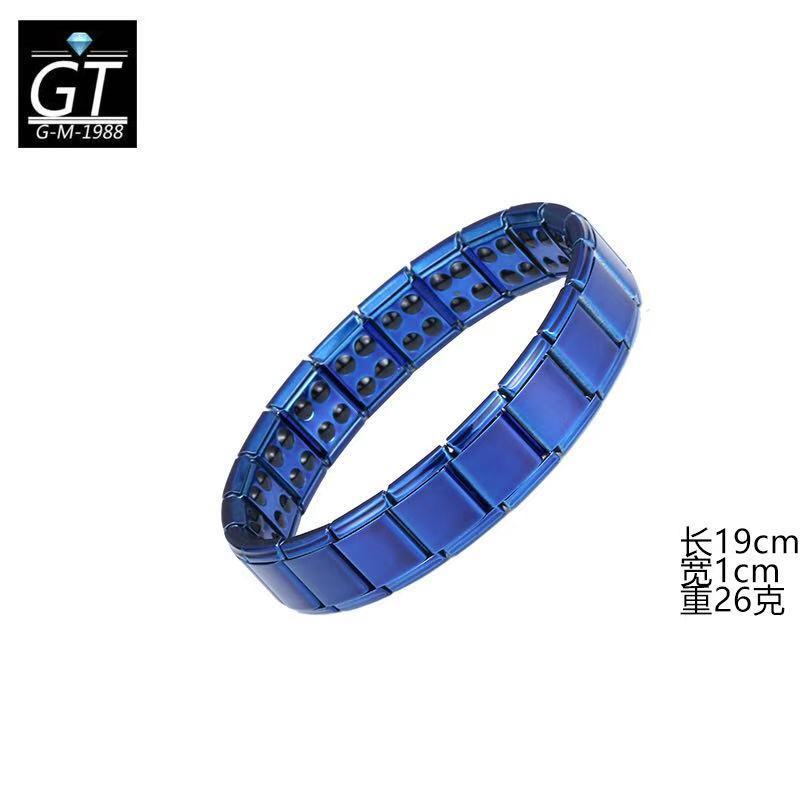 Stainless steel bracelet, double row bracelet, stainless steel bracelet