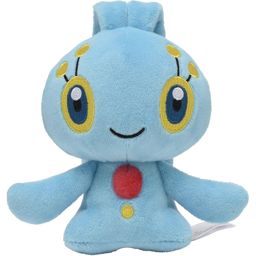 

Pokmon Center Original Pokmon Fit Manaphy Plush Toy 14x13.5x9 cm Soft Stuffed Animal