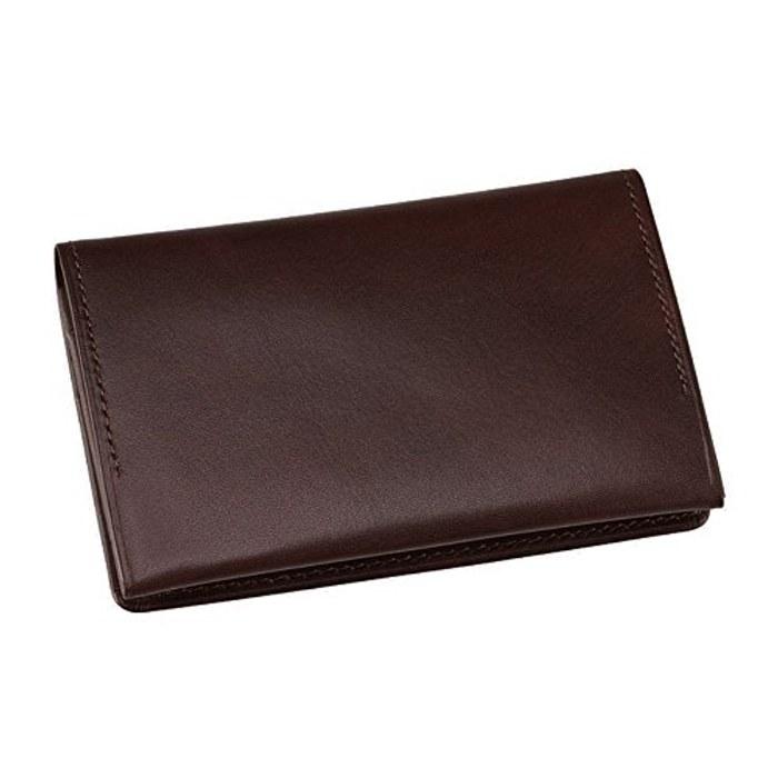 [Kipris] Business Card Case (Sasumachi) Shirasagi Leather 8226 (Chocolate) Chocolate W115xH72xD15mm