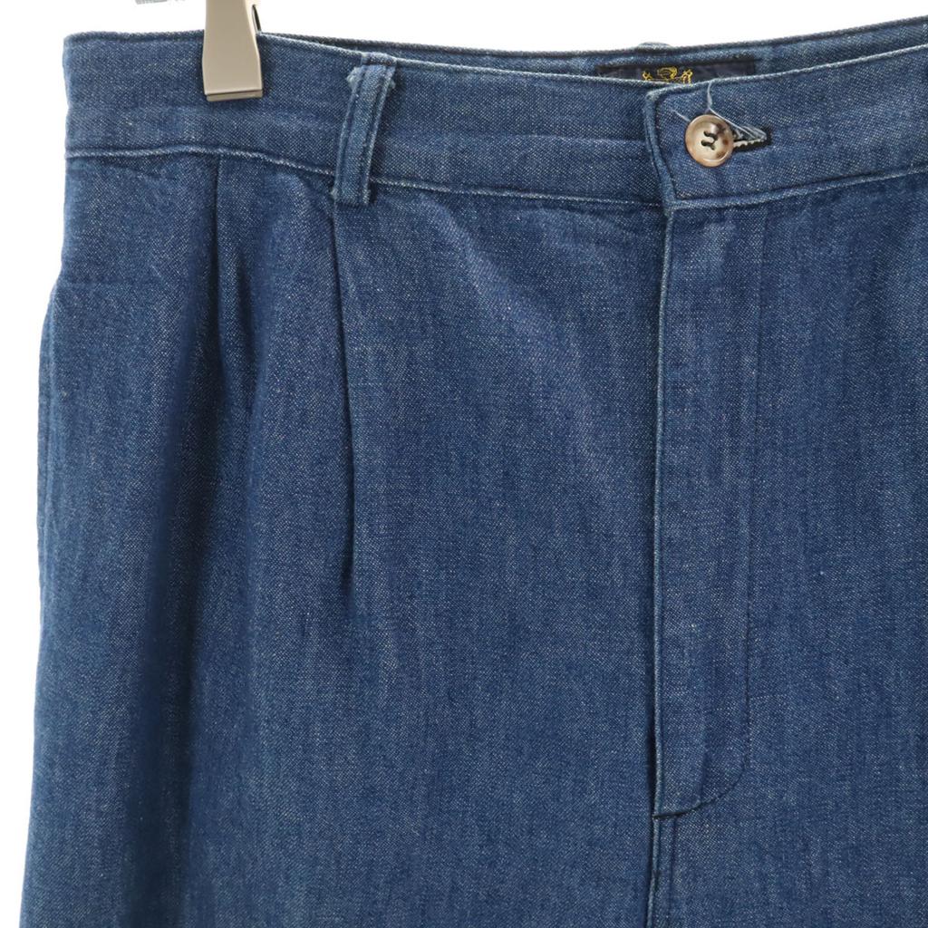 Kingsmood 80s USA Made Vintage 42 Talon Denim Pants W30 Wash Blue Jeans Men's Used