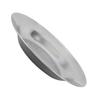 Stainless Steel Dish Plate Thickened Metal Multifunction Round Dinner Plate for Home Restaurant Outdoor Camping