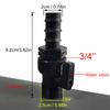 3/4'' Water pipe connector Rainwater bucket faucet Plastic water valve switch Drip irrigation pipe joint Garden irrigation