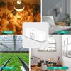 Smart Bluetooth Digital Smart Data Oval Shape Thermo-Hygrometer, Thermo-Hygrometer, Sensor, Storage, (1 Pc)