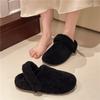 Fashion New Autumn Winter Women Casual Flats Woman Moccasins Soft Loafers Fashion Comfort Warm Plush Slip on Female Cotton Slippers