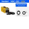 NB-285 Household MIG MMA Gasless Welding Equipment Small Carbon Dioxide Self Protection Electric Welding Machine