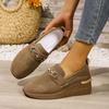 Fashion Women Vulcanized Shoes Round Toe Outdoor Sneakers Female Casual Platform Walking Women Shoes fashion Shallow Slip-on Flat Shoes