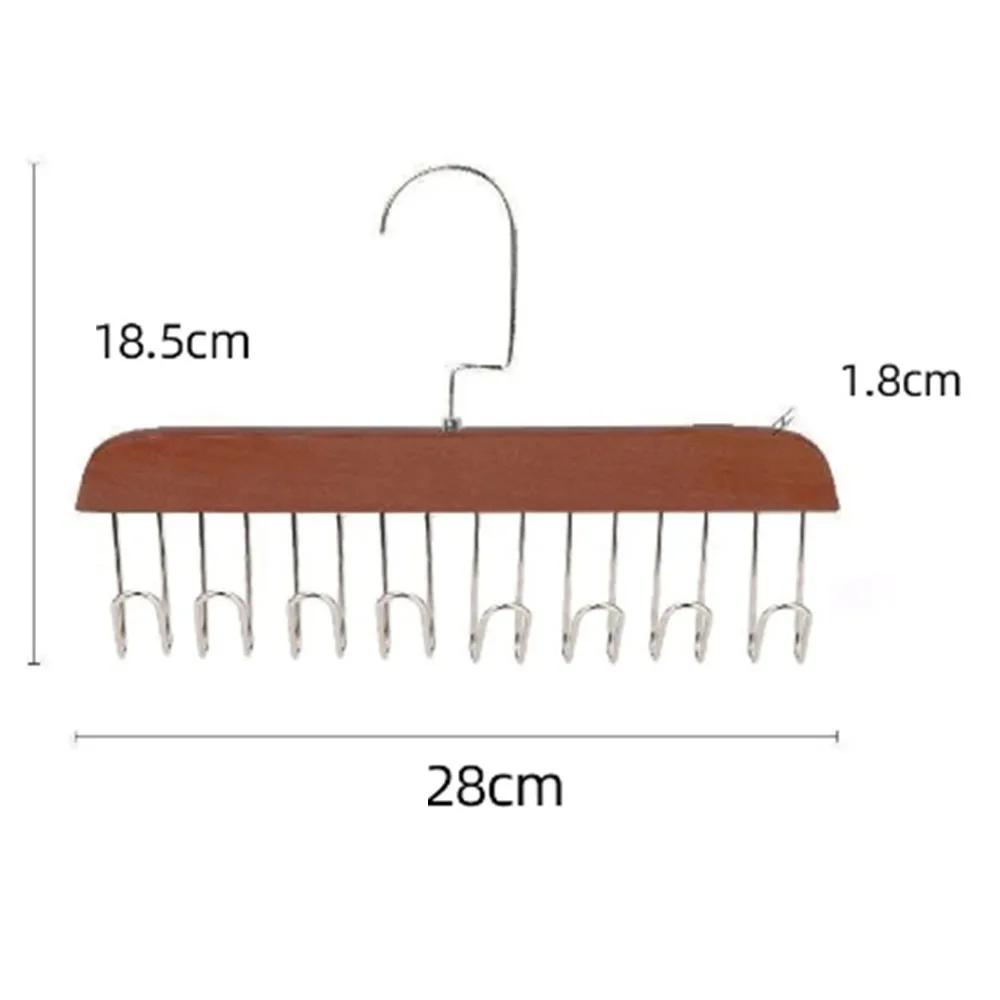 Folding Ties Storage Multifunctional Hanger For Scarves Rack Hanger Clothes Organizer Hangers Save Wardrobe Space Bedroom Closet