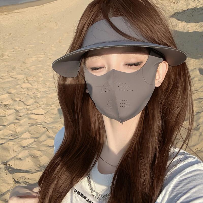 Women's Wide-Brim Sun Visor with Face Shield