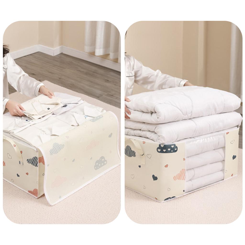 Big Capacity Quilt Clothes Storage Bag Duvet Blanket Sorting Bags Dustproof Closet Under-Bed Moisture