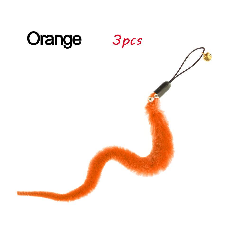 Colorful Teasing Playing plush cat teaser caterpillar Cat Funny Wand Pet toy