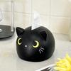 Creative Cat Shaped Tissue Box Cover Desktop Napkin Holder for Home Living Room Table Use Durable Material Unique Design