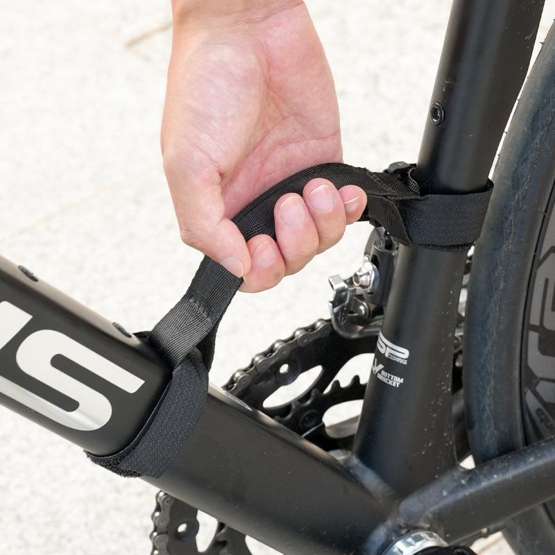 Fahrradtragegurt Handschlaufen Gepäckbinder Organisationsgurte Kraftsparende Tragbare Gurte Spanngurt Fahrradausrüstung