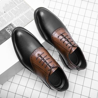 Daniel Shoes Italienischer Stil Colorblock Formelle Schuhe Oxford Schuhe Herren Hochzeitsschuhe Herren Freizeitschuhe Vollschnittleder Xian-227