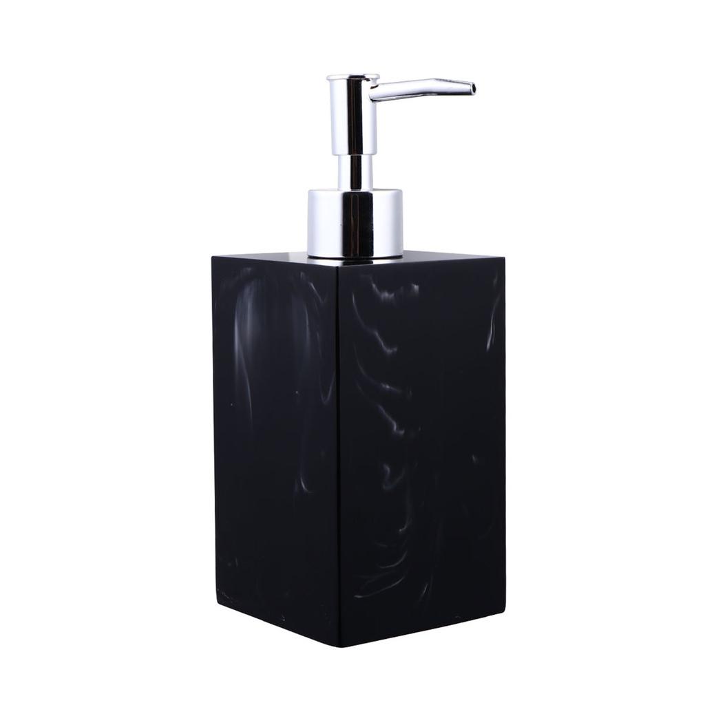 1Set Premium Resin Soap Dispenser Pump Press Design for Bathroom Home Hotel Office Decor Easy Refill Shampoo Liquid Hand Soap