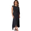 AX Paris Womens/Ladies Polyester Cut-Out Waist Batwing Midi Dress