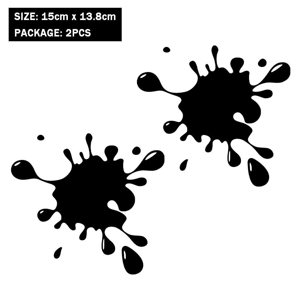 Reflective Motorcycle Decals Interesting Spots Vinyl Accessories Decal Decor Motor Bike Scooter Body Tank Helmet Windshield