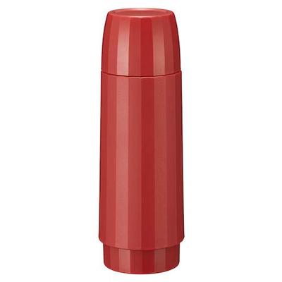 Tiger Water Bottle 300ml with Cup Lightweight Mug Bottle Vacuum Insulated Bottle Thermal Insulation Brick Red MSK-A030RB