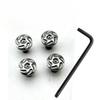 1 Set Custom Grip Handle Stainless Steel Screws Nails with Key Screwdriver for 1911 Models DIY Make Accessories