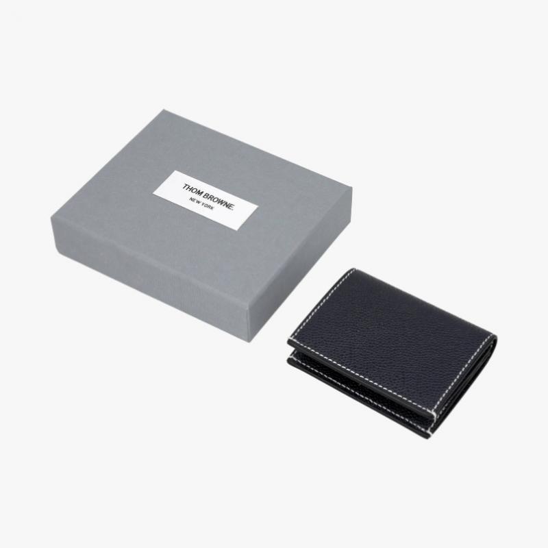 Thom Browne Kieselkorn-Stich Drei Streifen Lasche Kartenhalter Uaw065a 00198 415