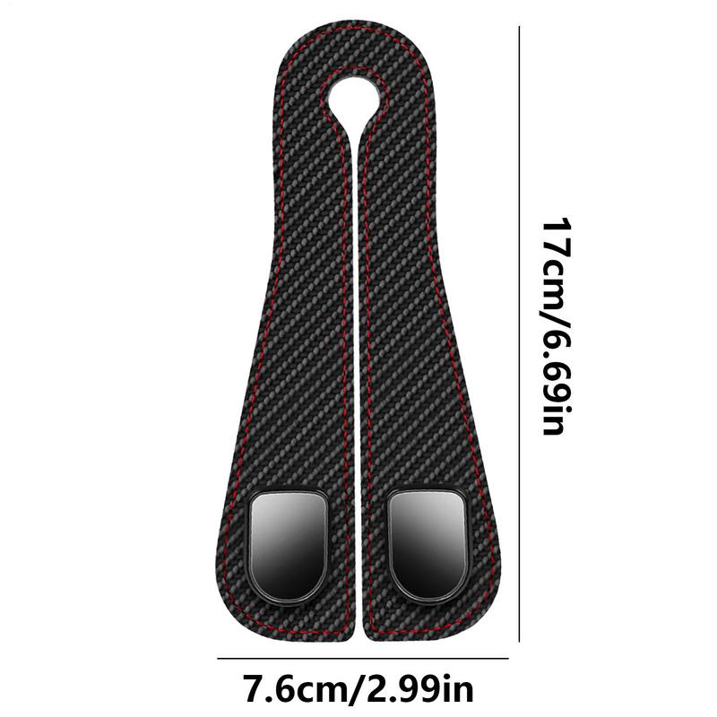 Car Seat Headrest Double Hooks Car Headrest Bag Hanger Headrest Bracket Car Hook For Shopping Bags Umbrellas Purse